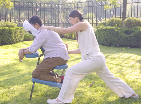 Masaje Shiatsu en Silla en Línea