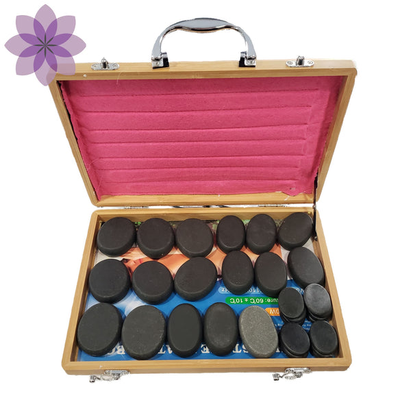 Maletín de Piedras Basálticas - Piedras Akasha México