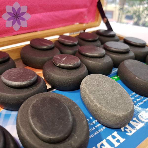 Maletín de Piedras Basálticas - Piedras Akasha México