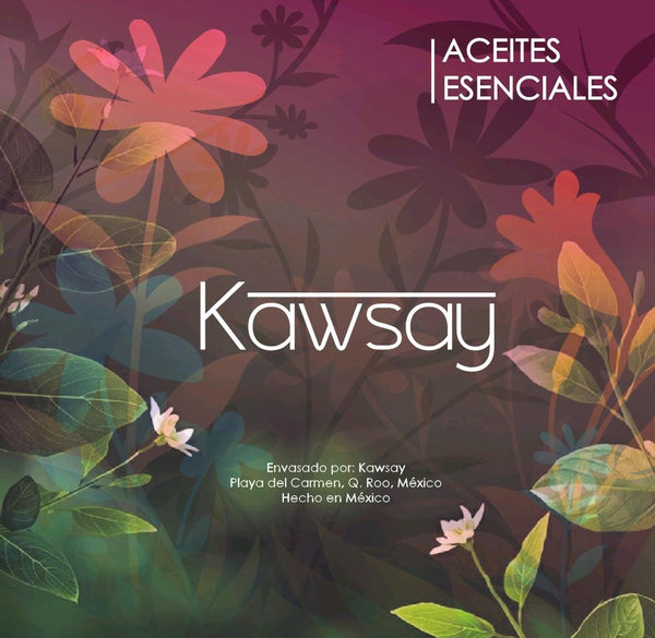 Aceite esencial Kawsay 100% puro y grado terapéutico para aromaterapia y masaje.