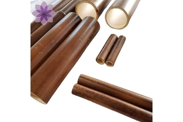 Kit de varas naturales de bambú para masaje Lomi Lomi o Bambú Terapia